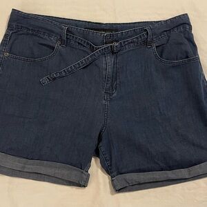 Calvin Klein Dark Blue Jean Shorts